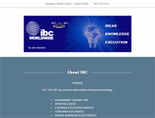 Tablet Screenshot of ibcworld.com